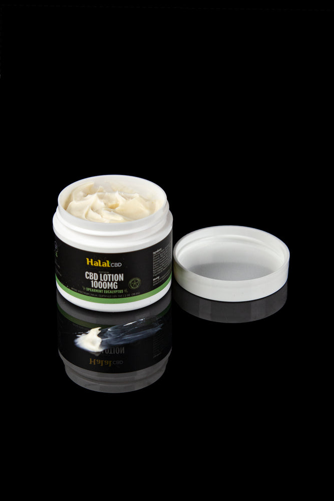 Halal CBD Spearmint Eucalyptus Lotion